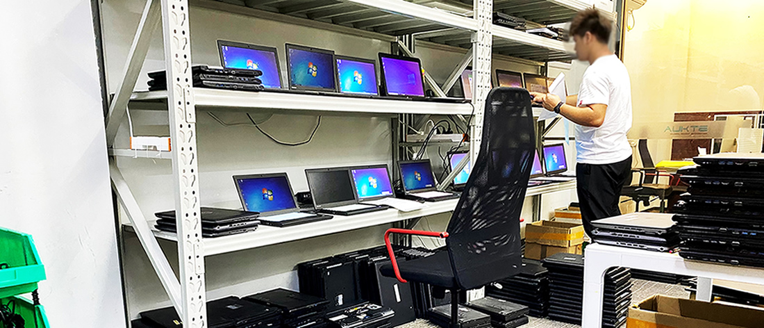 Second-hand computer refurbishment